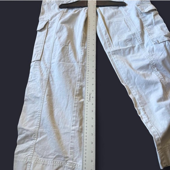 Women’s  White Cargo Pants - Picture 6 of 6